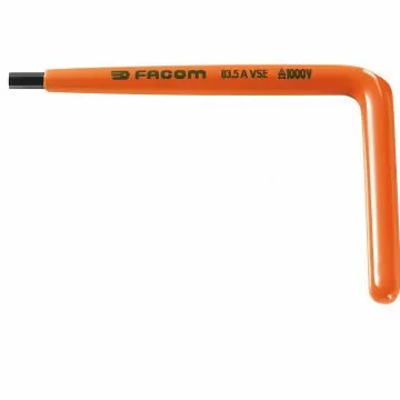 CLE MALE COUDEE ISOLEE 4 MM FACOM |83.4AVSE