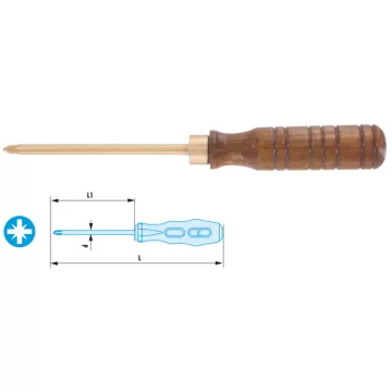TOURNEVIS POZIDRIV 2-100 SR FACOM |AND2X100SR