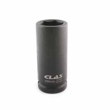 DOUILLE CHOC 6 PANS LONGUE 26mm 3/4" CLAS | OS 3431