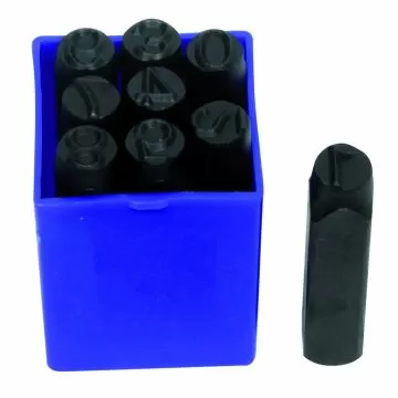 COFFRET CHIFFRES A FRAPPER DIN 10mm 9 PIECES CLAS | EG 5031