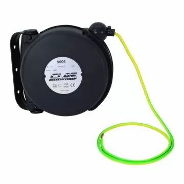 MINI ENROULEUR 1x6mm2 POUR MISE A LA TERRE 6+1m CLAS | OE 0500
