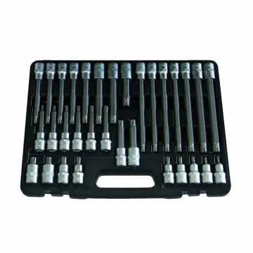 COFFRET DOUILLES EMBOUTS RIBE 1/2" 32 PIECES CLAS | OM 2336