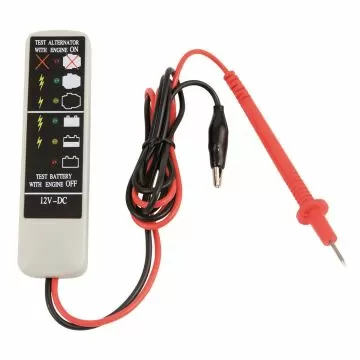 TESTEUR DE CHARGE (LED) POUR BATTERIES ET ALTERNATEURS 12V CLAS | OE 0035BL