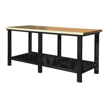 ETABLI METAL 2m PLATEAU BOIS CLAS | EG 0336