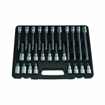 COFFRET DOUILLES EMBOUTS XZN 1/2" 26 PIECES CLAS | OM 2334