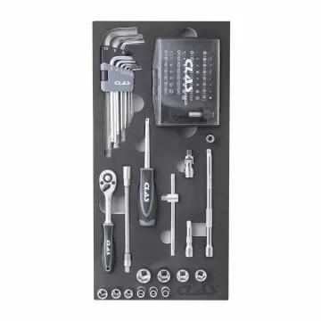 INSERT CLIQUET 1/4" (59PCS) CLAS | OS 3200
